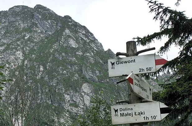 Strazyska Valley and Mt. Giewont