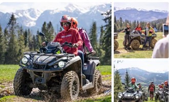 Tatras view quad rides