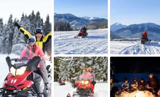 Tatras view snowmobile rides