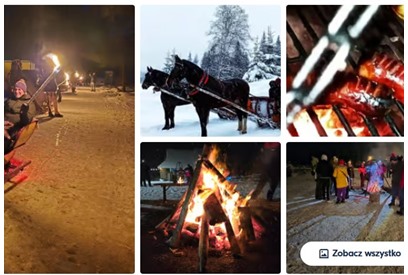 sleigh-ride in Chocholowska Valley