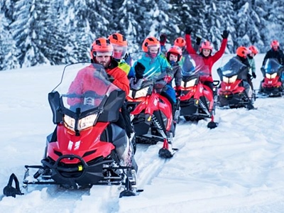 snowmobile tour in Zakopane