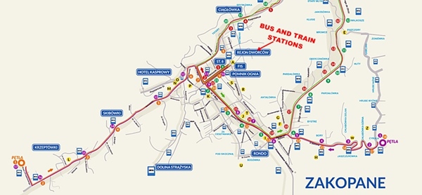 bus routes map