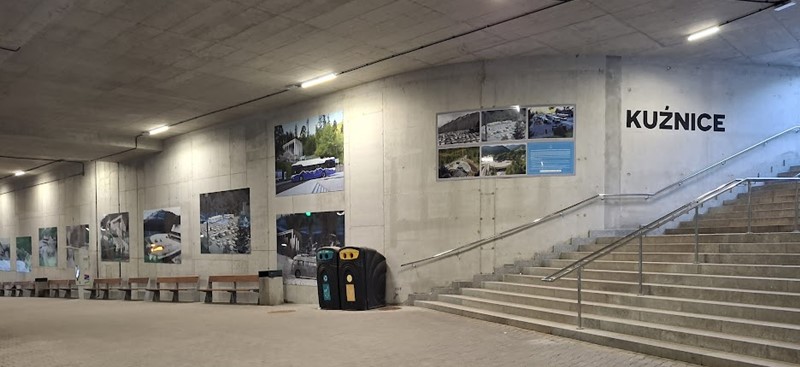 Kuznice underground bus station