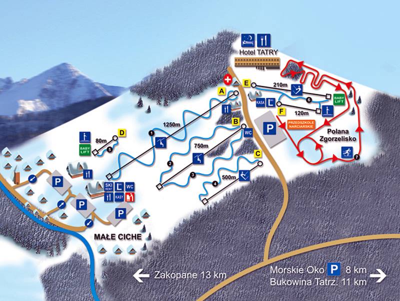 Male Ciche ski resort