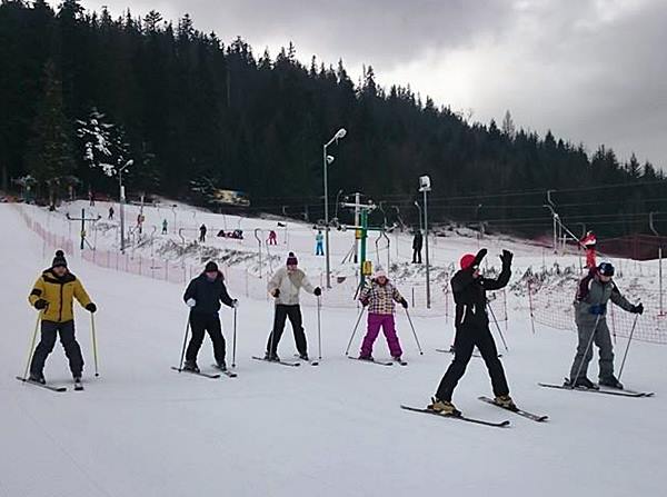 ski lesson in Zakopane