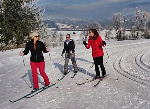 cross-country skiing in Koscielisko