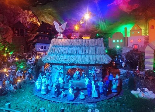 Christmas native scene
