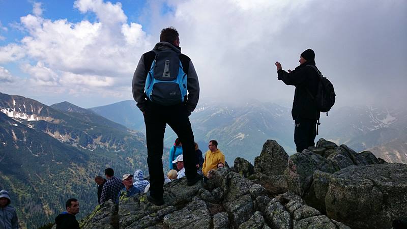 hiking in the Tatra Mountains