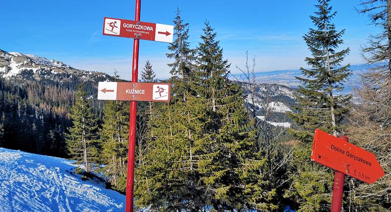 ski tpouring in the Tatras