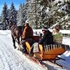 sleigh ride in Chocholowska Valley