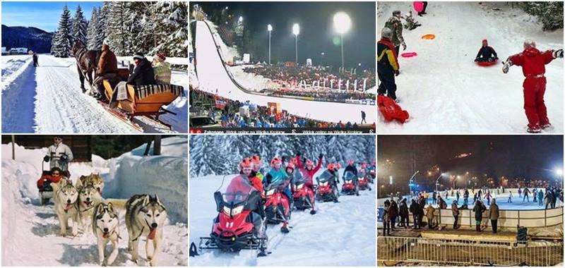 Zakopane's winter attractions