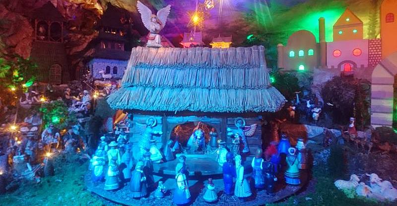 Christmas nativity scene